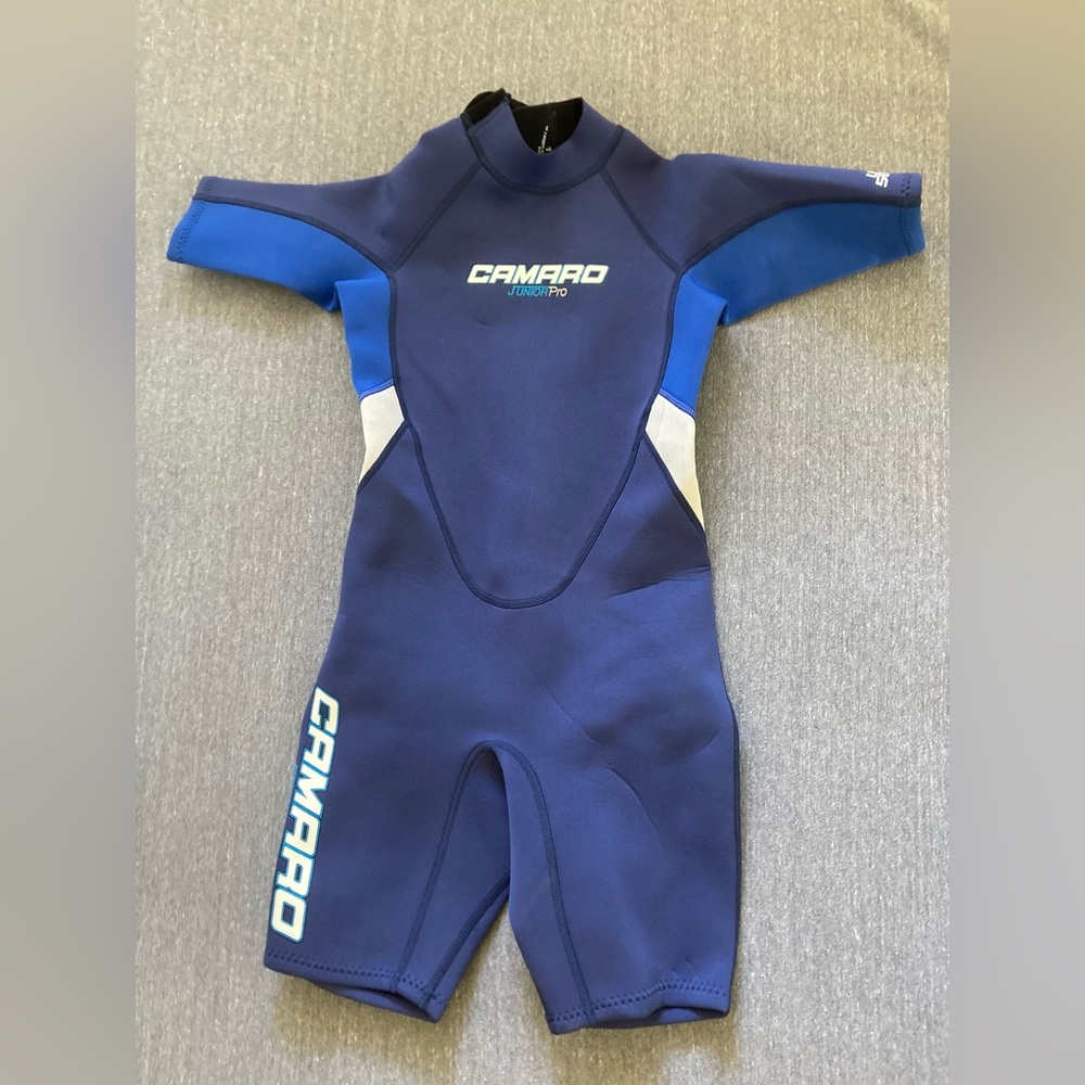 Camaro JuniorPro Neoprene Kids Shorty Spring Wetsuit Size 146